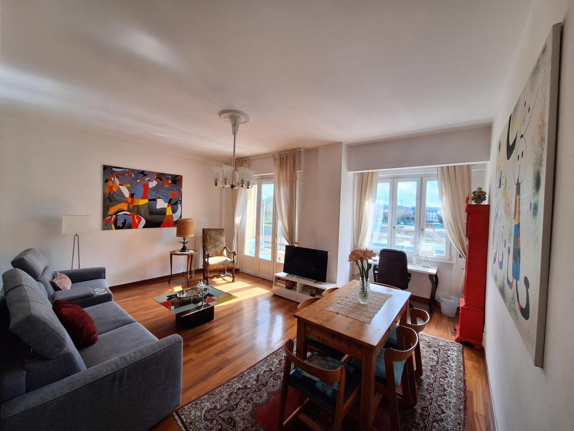 Arno River View Apartment Terraces, Free Parking Florence Buitenkant foto